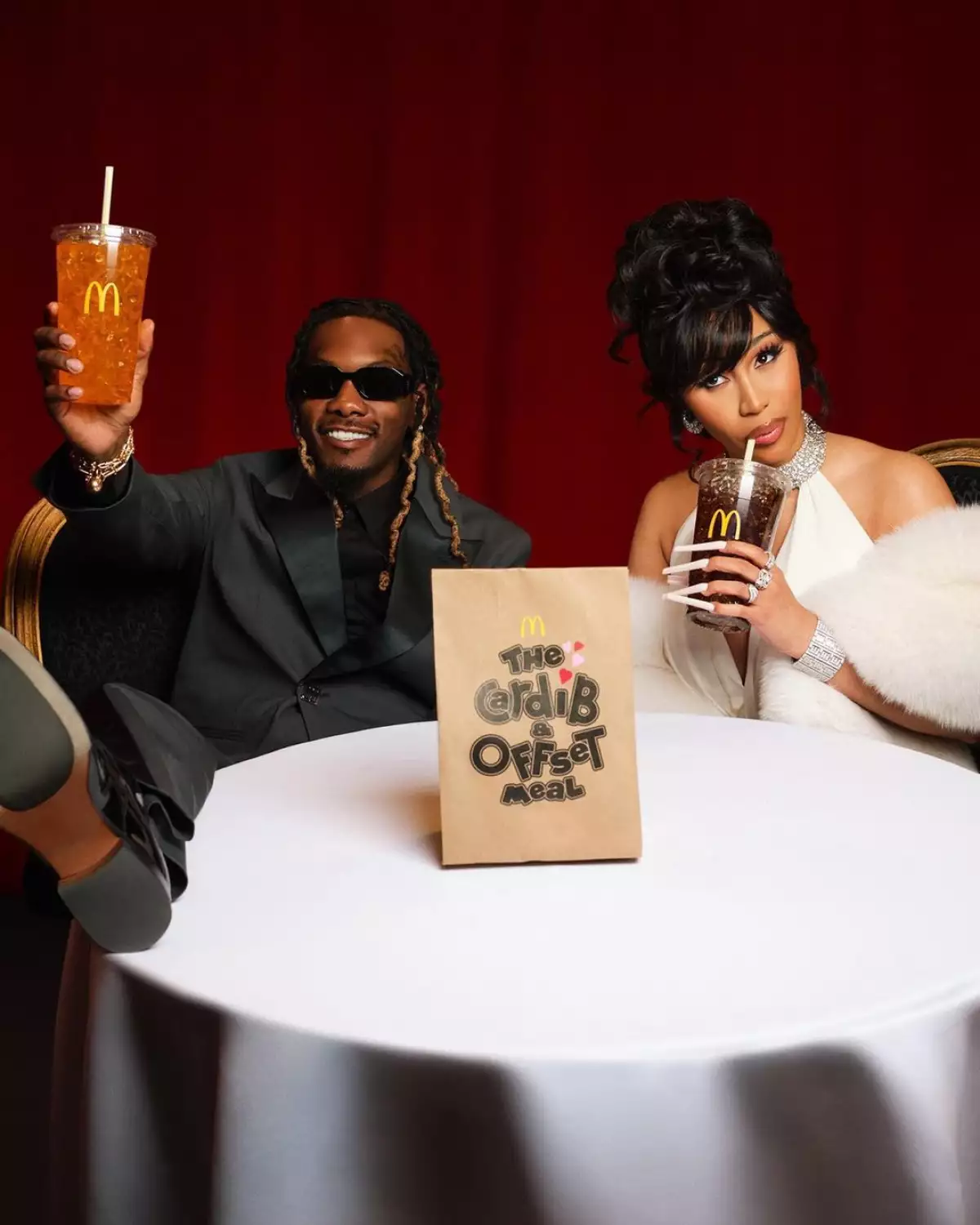 cardi b menu mcdonalds