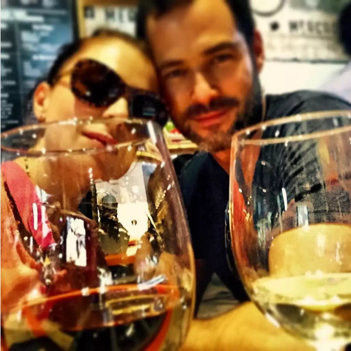 Tras muchos días de trabajo, la pareja se tomó el tiempo para disfrutar de los pequeños placeres de la vida.