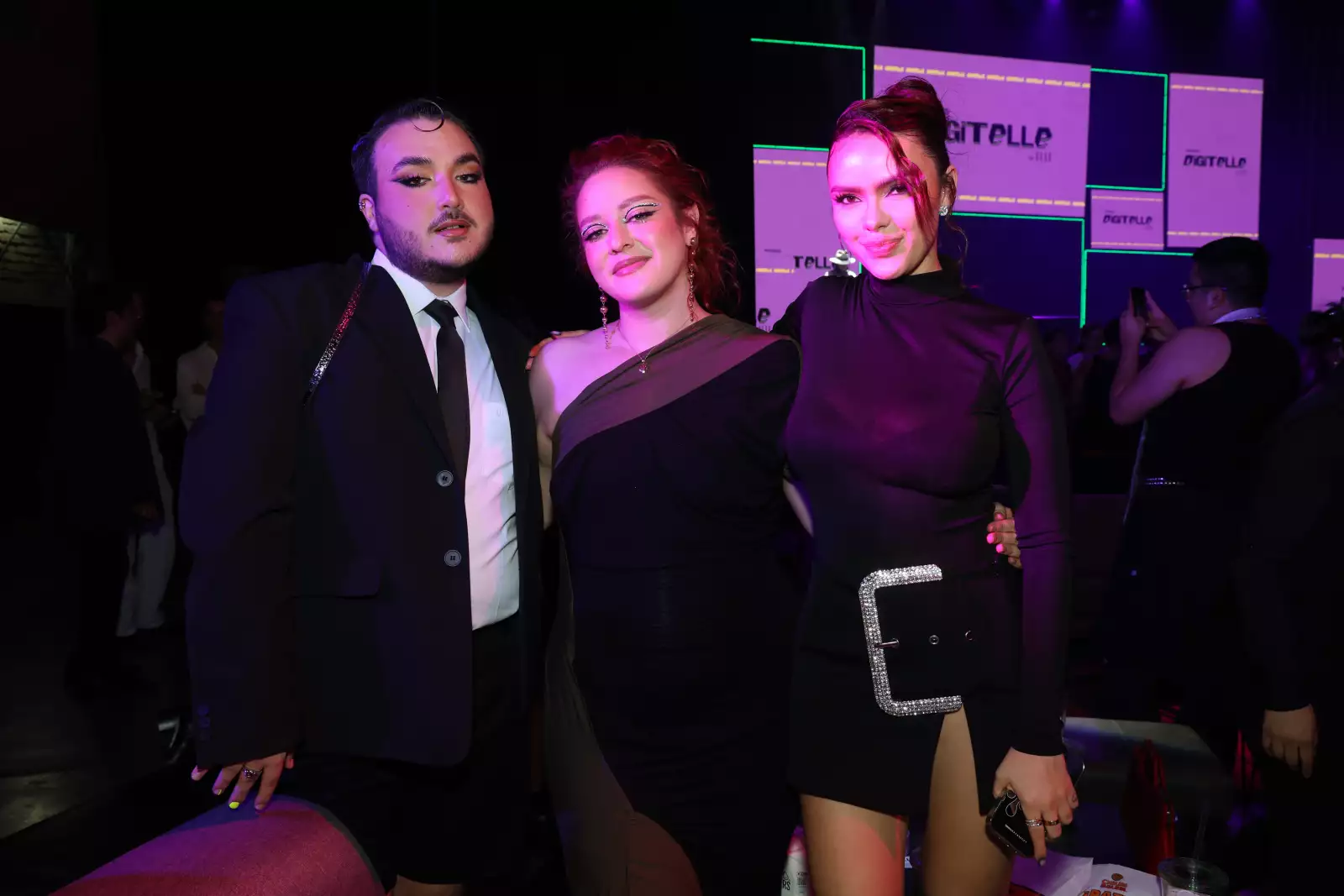 Patrick Mua, Pamela Segura y Tere Suárez 