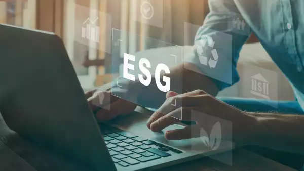 ESG medio ambiente gobernanza social concepto de negocio de inversión