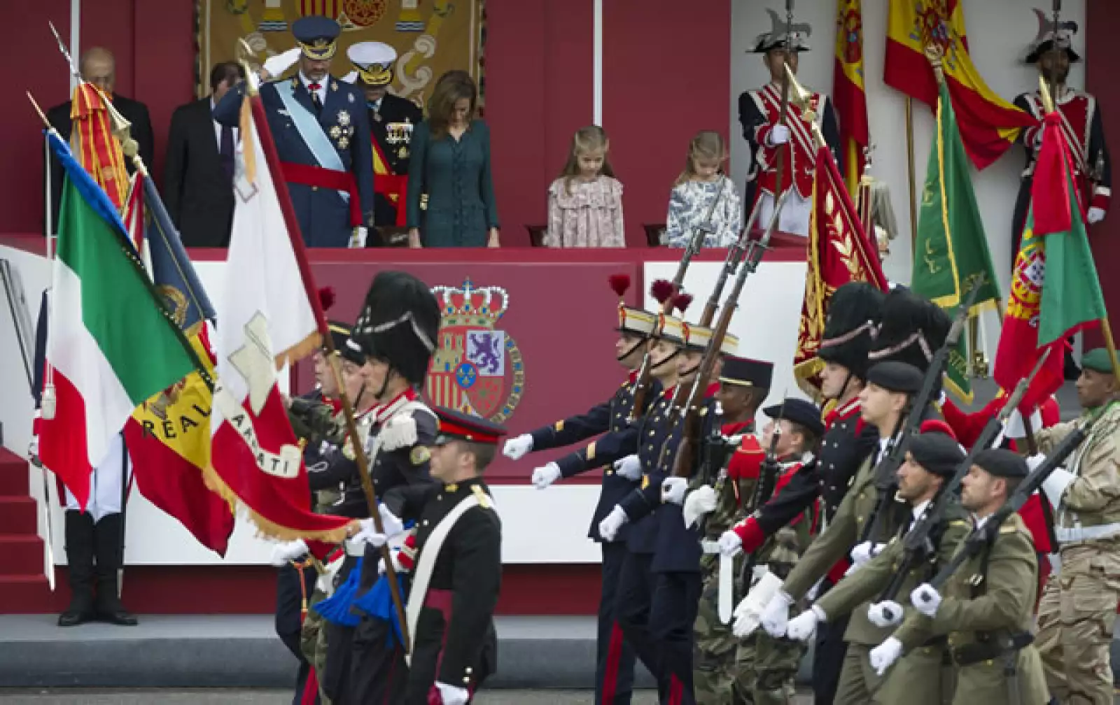 Familia real de España.