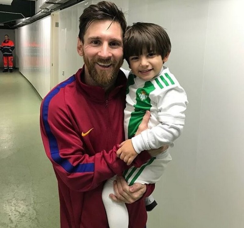 Messi, hijo guardado