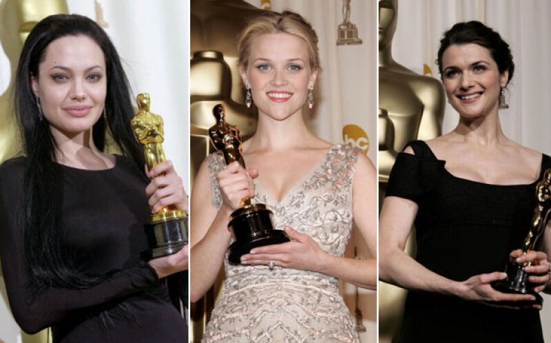 Angelina ganó un Oscar en 2000 y tres años después se divorció. Renée Zellweger ganó en 2004 y un año después anuló su matrimonio. Rachel Weisz rompió su matrimonio de 10 años cuatro años después de ganar..