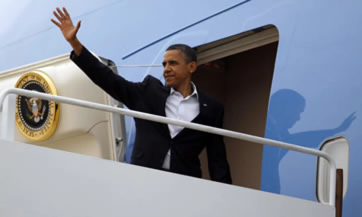 Se trata de la primera gira en autobús que emprende Obama desde que atravesó el país como candidato presidencial en 2008. (Foto: Reuters)