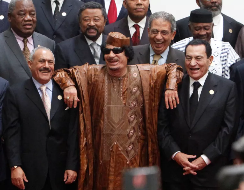 Muammar Gaddafi sentencia corte