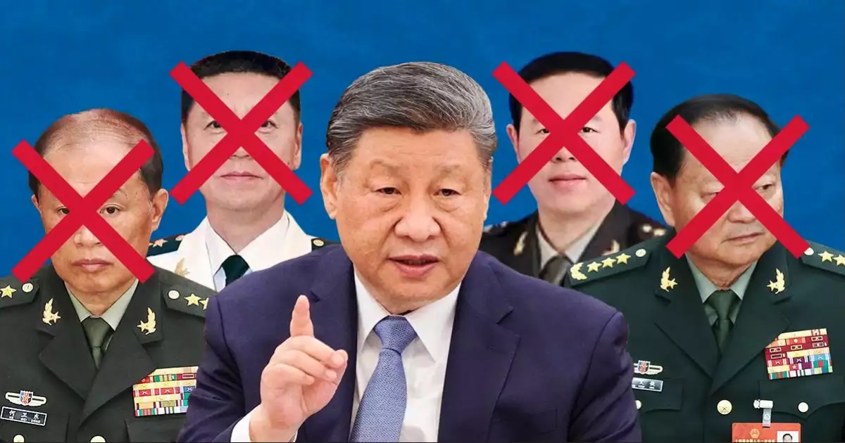 China realiza una limpieza de su cúpula militar con un Xi cada vez más poderoso