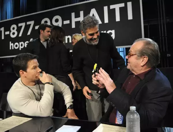 George Clooney organizó el teletón.