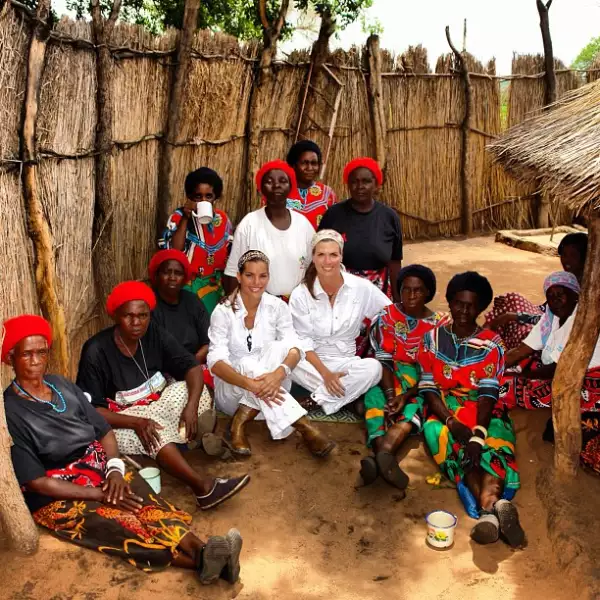 En Livingstone, Zambia.