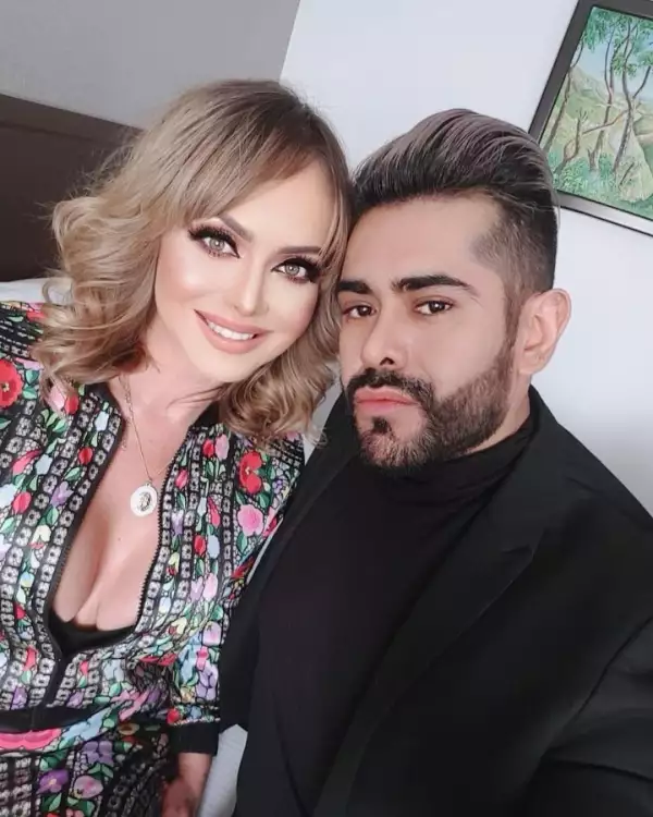 Gaby Spanic y Miguel San Román