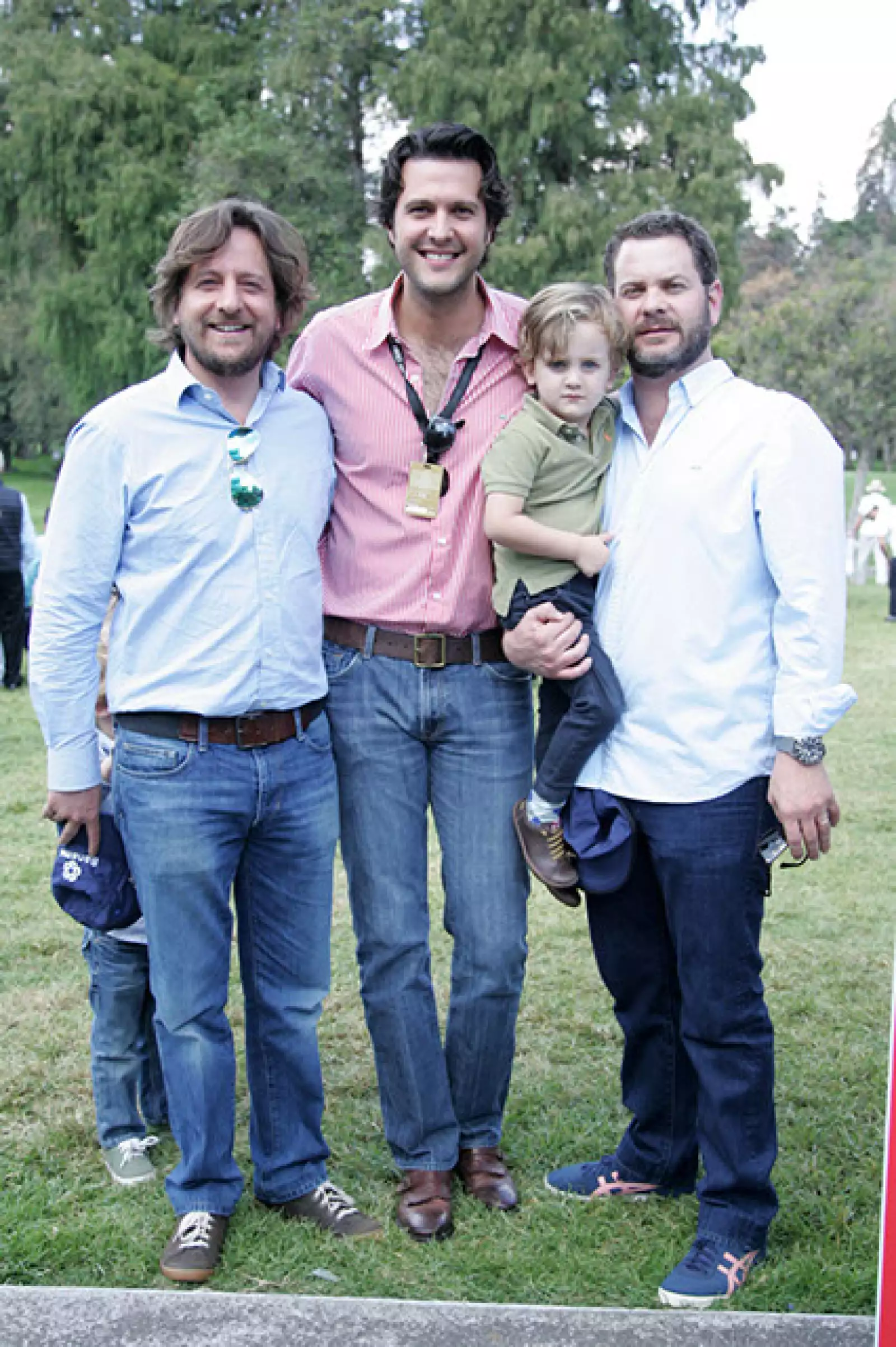 Jorge Barrantes,Alfonso Lebrija,Mauricio y Mauricio Barantes