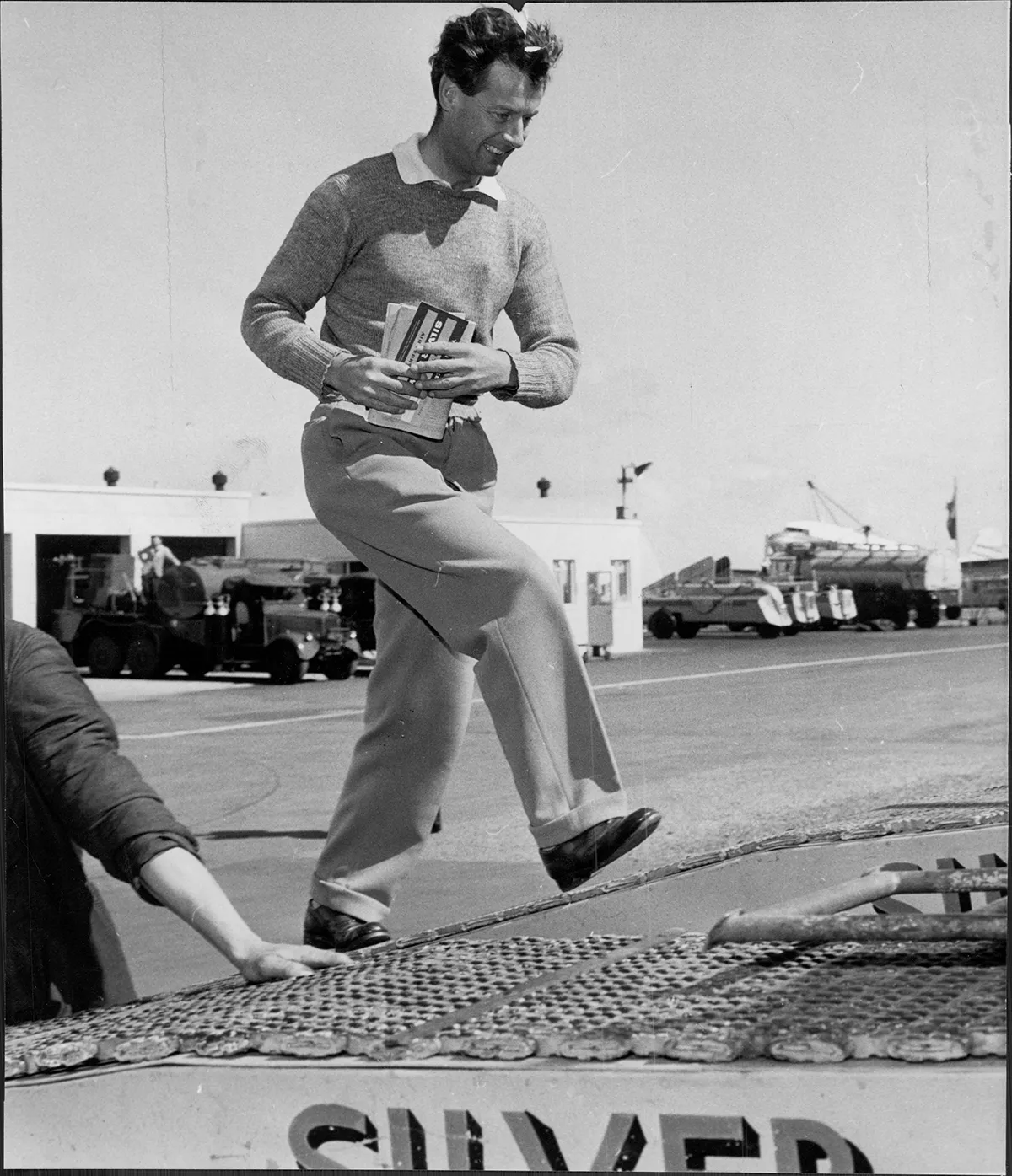 Group Captain Peter Townsend Of The Raf Who Is Linked With Princess Margaret.