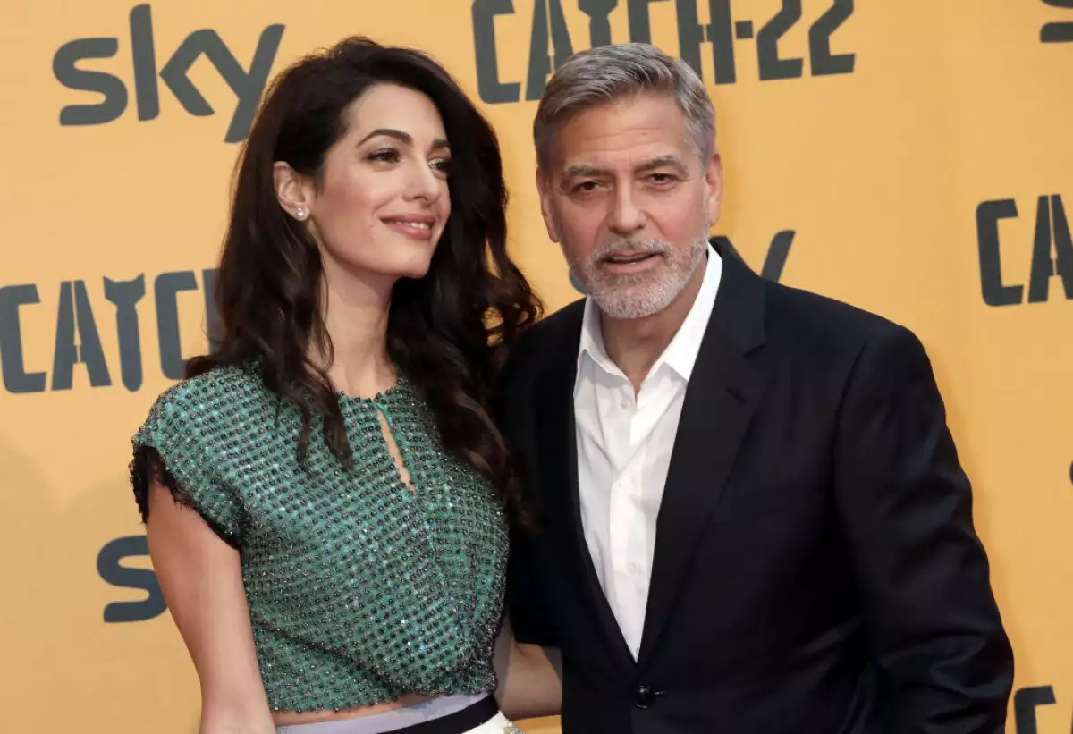 Amal y George Clooney