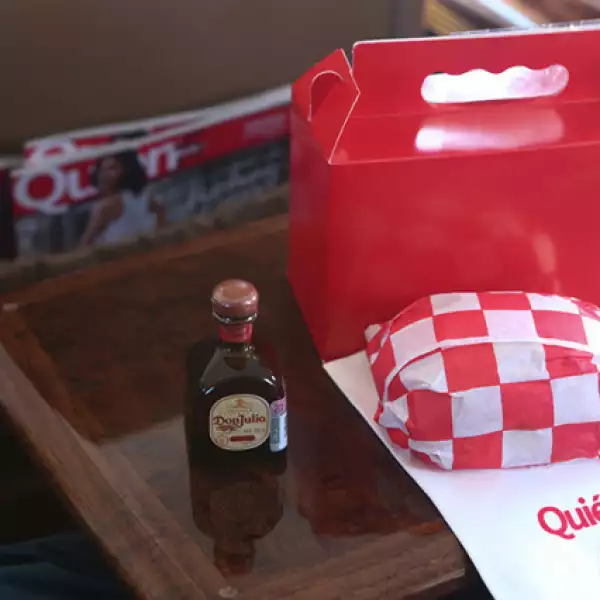 Martha Brockmann enamoró a nuestros invitados con el catering que ofreció en el vuelo.