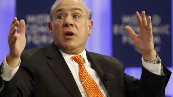 El mexicano José Ángel Gurría participó en la jornada de este jueves en el WEF.