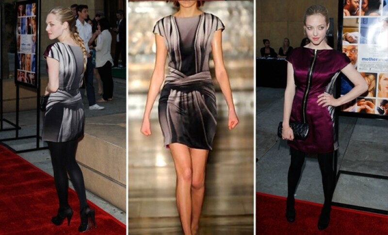 Utilizó el vestido para asistir a la premier de la película Mother and Child en 2010.