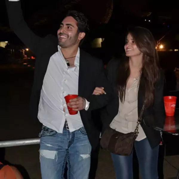 Cristian Lizárraga y Tania Cervera