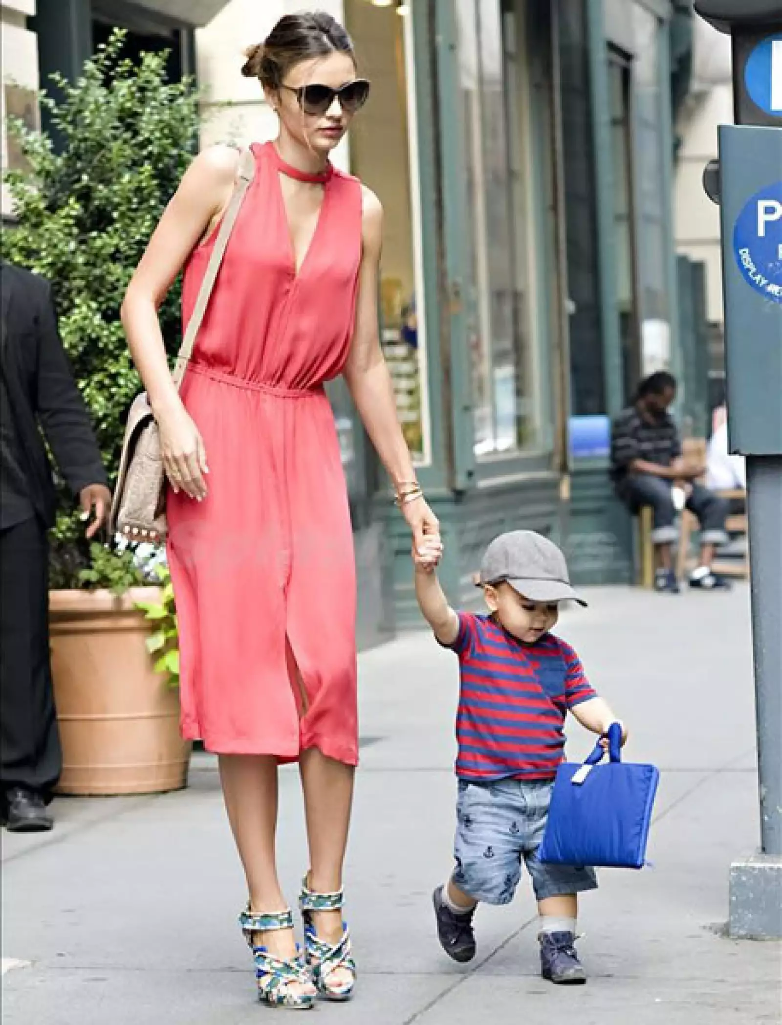 Este año Flynn dio sus primeros pasos en las calles de Nueva York.