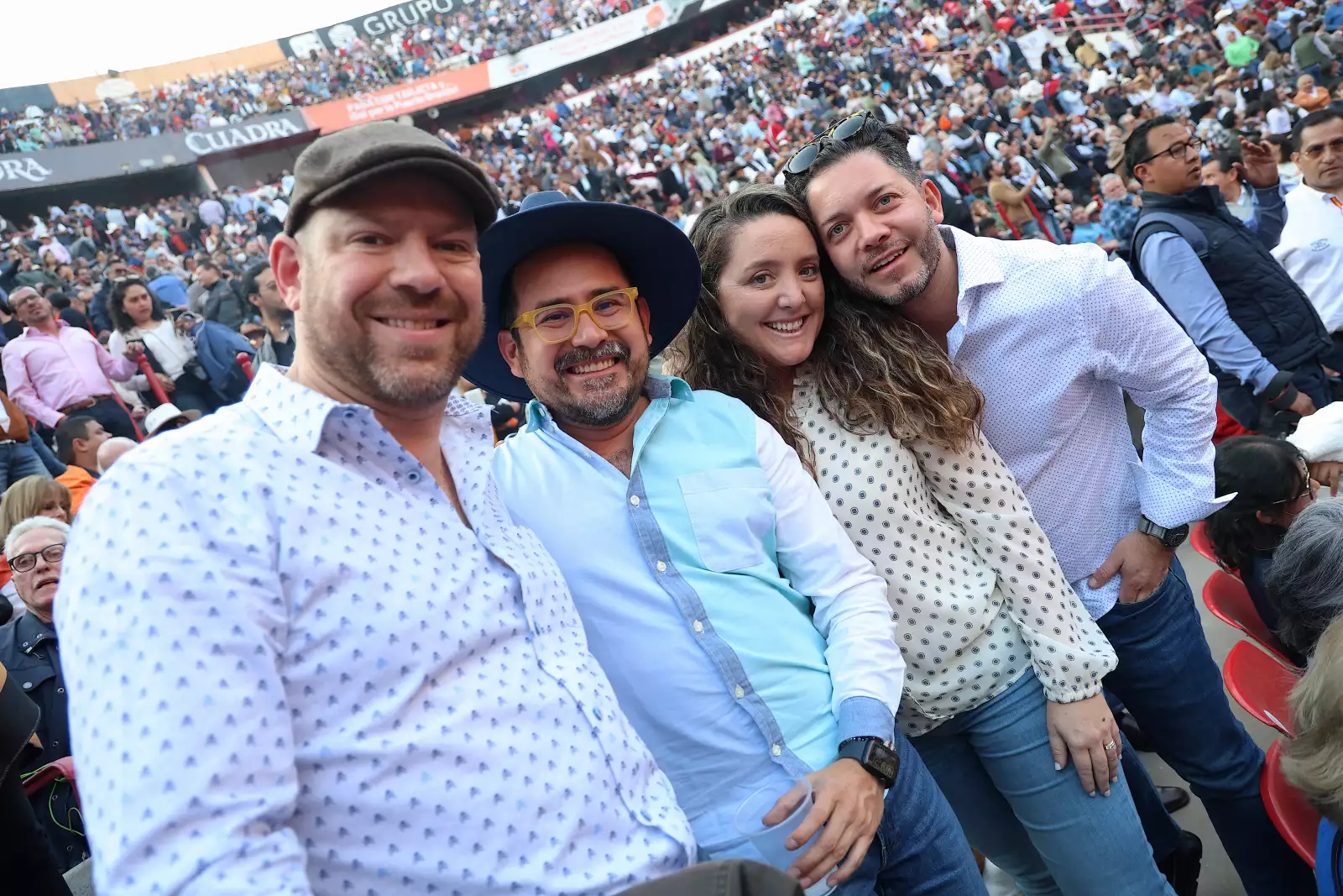 Mario Delgadillo, Leo Favela, Lucía Ramírez Lombana e Igor Iza