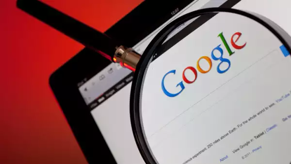 Google Internet Search Website