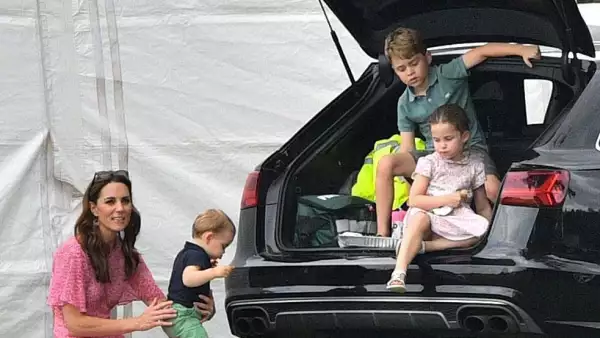 Príncipe William, Kate Middleton, príncipe George y la princesa Charlotte