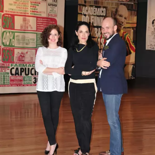 Noemí Ontiveros, Manen Slome y José Adrián Moreno