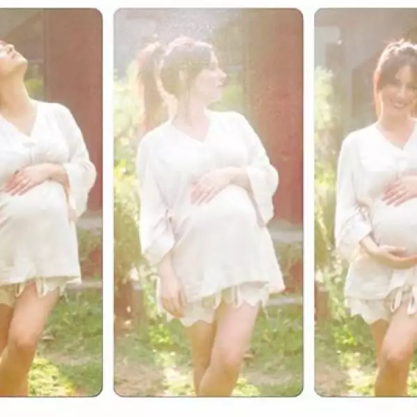 Los seguidores de Claudia mostraron con mensajes su emoción por ver cómo llevó su embazaro a través de las imágenes.