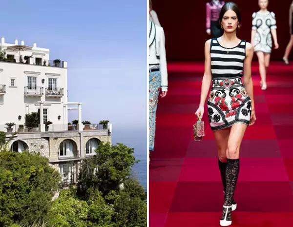 Visita el sur de Italia y hospédate en el lujoso J.K. Capri y disfruta en un look de Dolce & Gabbana.