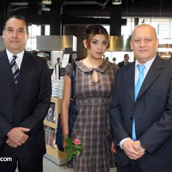 Guillermo Guzman,Jimena Olvera y Eduardo Sanchez.