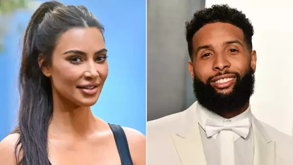 Kim Kardashian y Odell Beckham Jr.