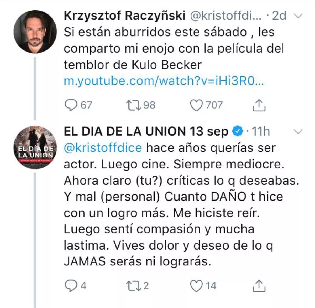 Twitter Kuno Becker 1