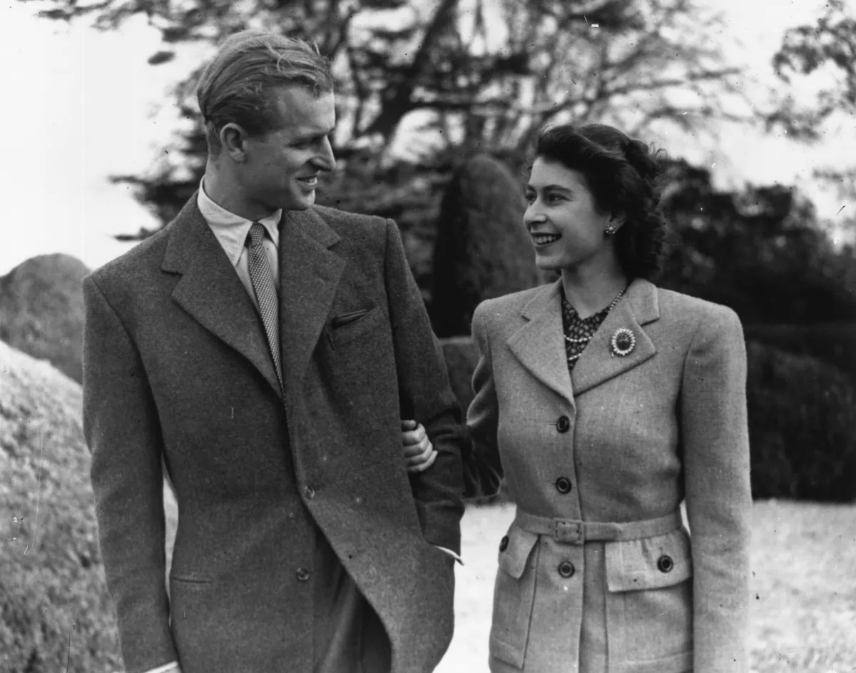 Príncipe Felipe y princesa Isabel