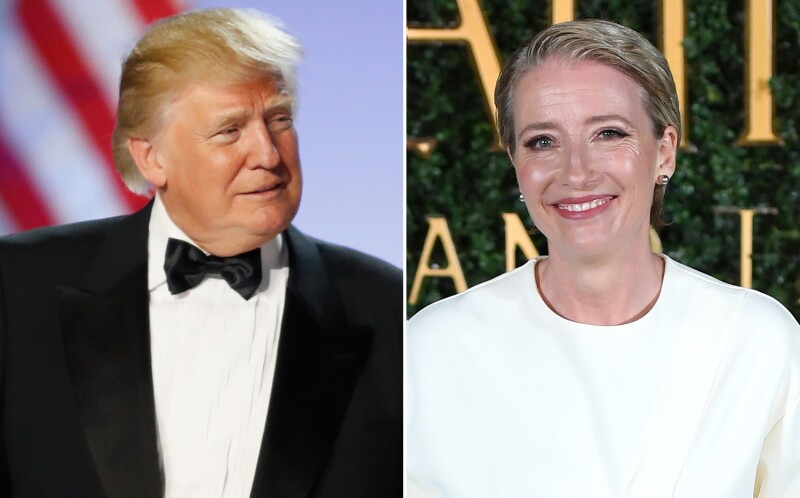 Donald Trump, Emma Thompson