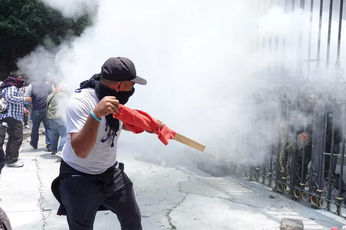 Enfrentamiento Maestros Guerrero