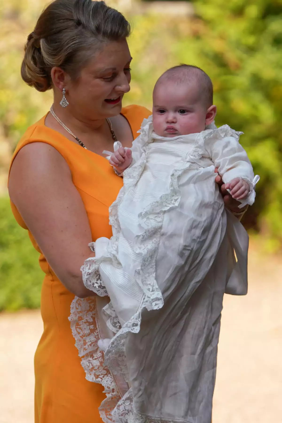 Baptism Of Prince Charles Of Luxembourg At L'Abbaye St Maurice De Clervaux