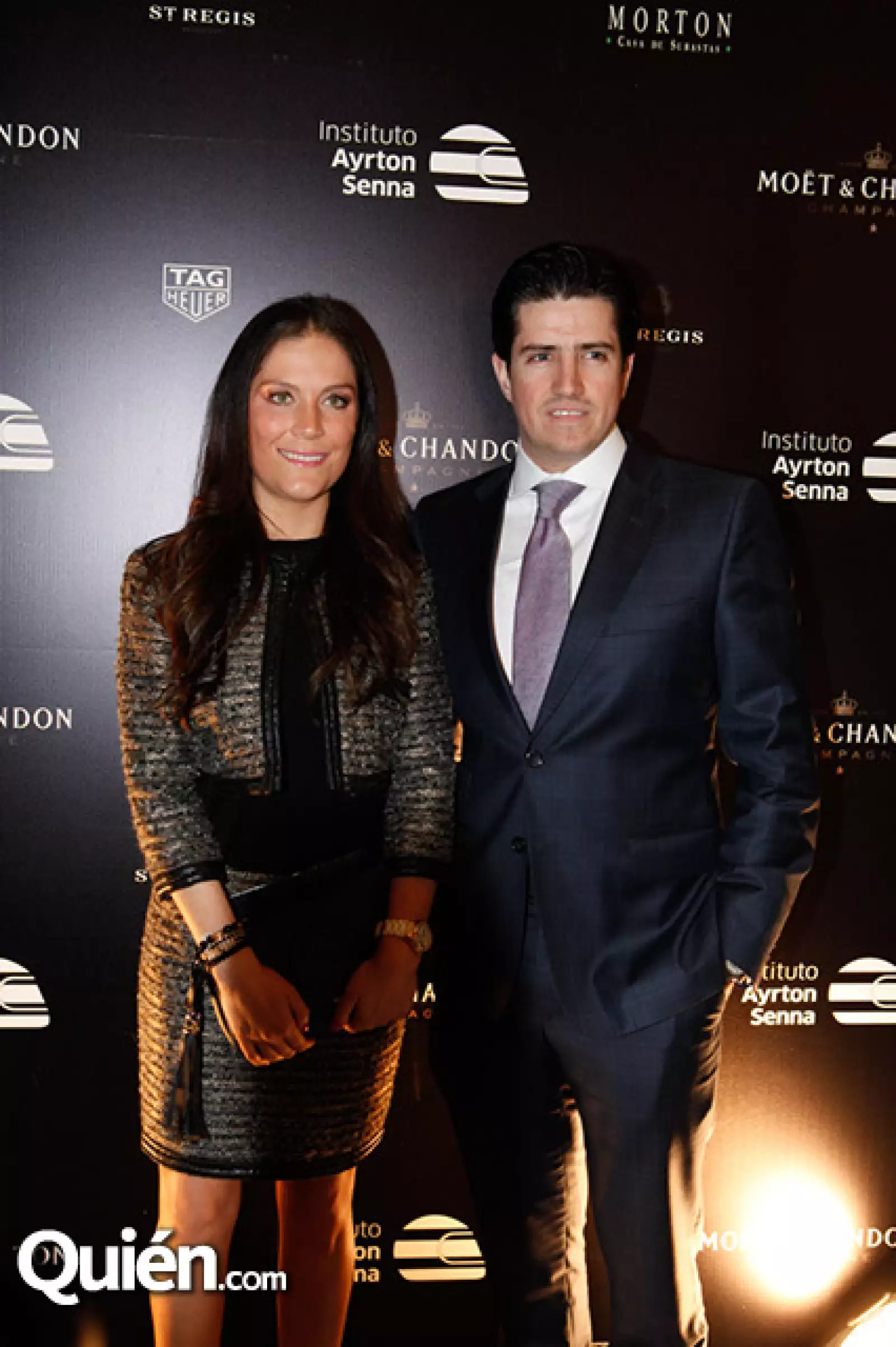 Alexia Gaudiano y Santiago Sectener