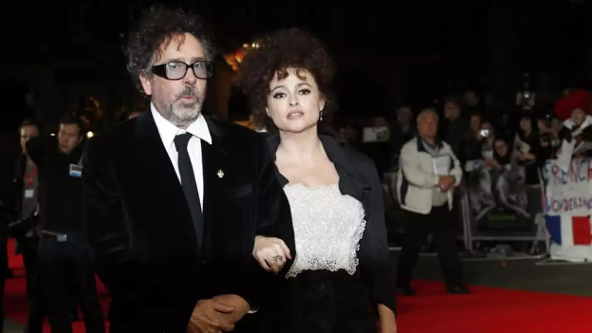 La pareja de la industria cinematográfica durante el estreno de Frankenweenie 3D en Londres, en octubre de 2012