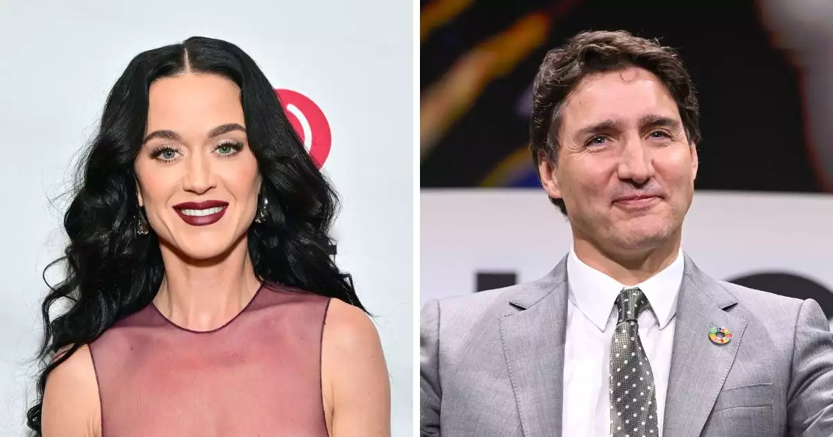  Katy Perry y Justin Trudeau