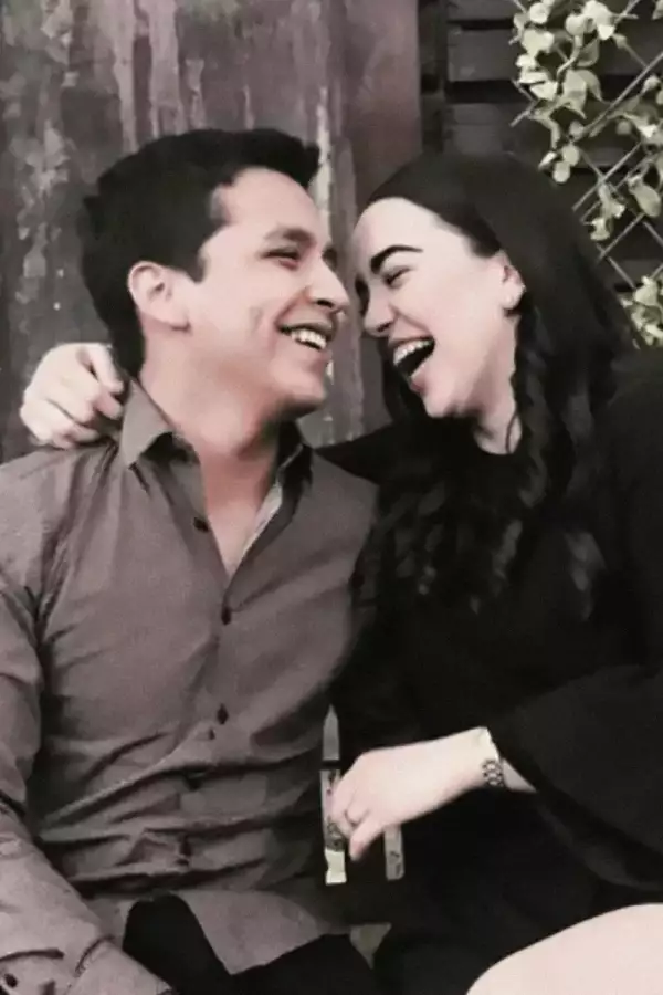 Estibaliz Badiola y Christian Nodal