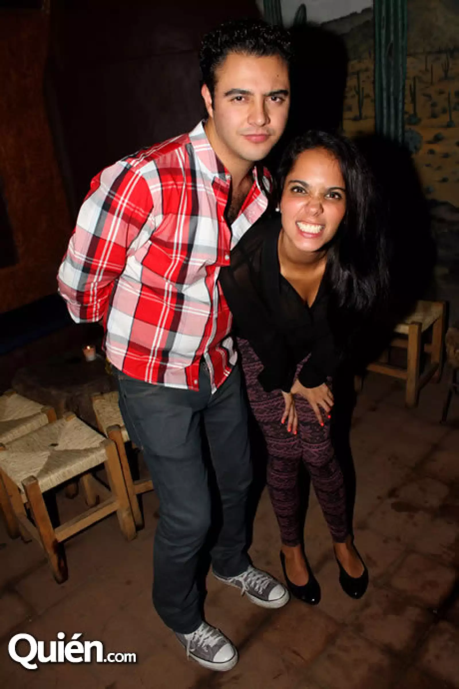 Charly Arellano y María Vergara