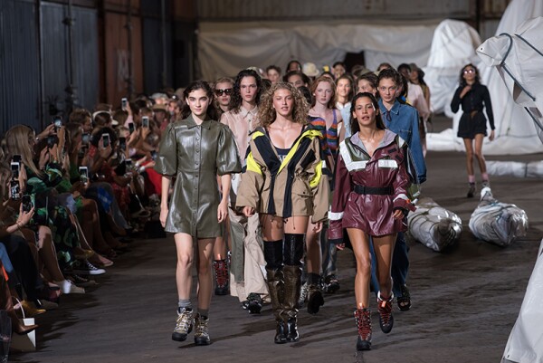 Ganni Show, Runway, Spring Summer 2019, Copenhagen Fashion Week, Denmark - 09 Aug 2018