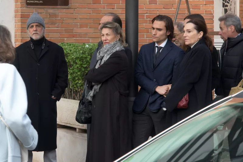 Placido Arango's Funeral In Madrid