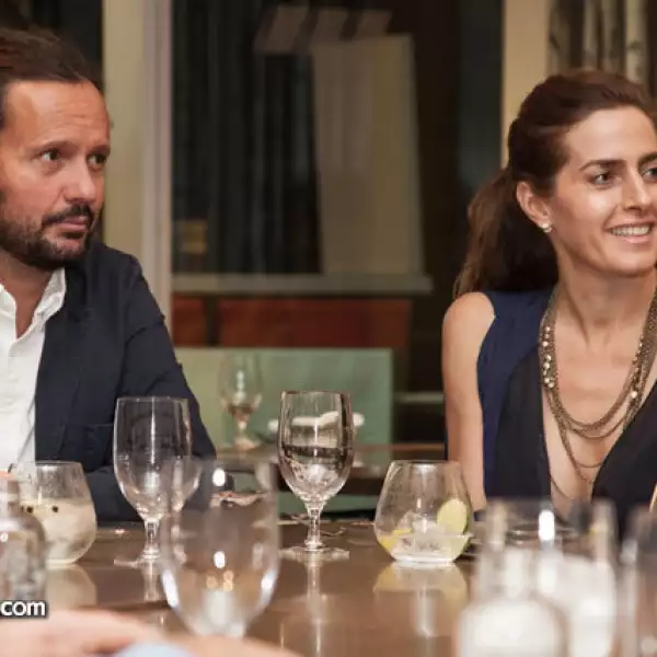 Eduardo Prieto y Paola Saad