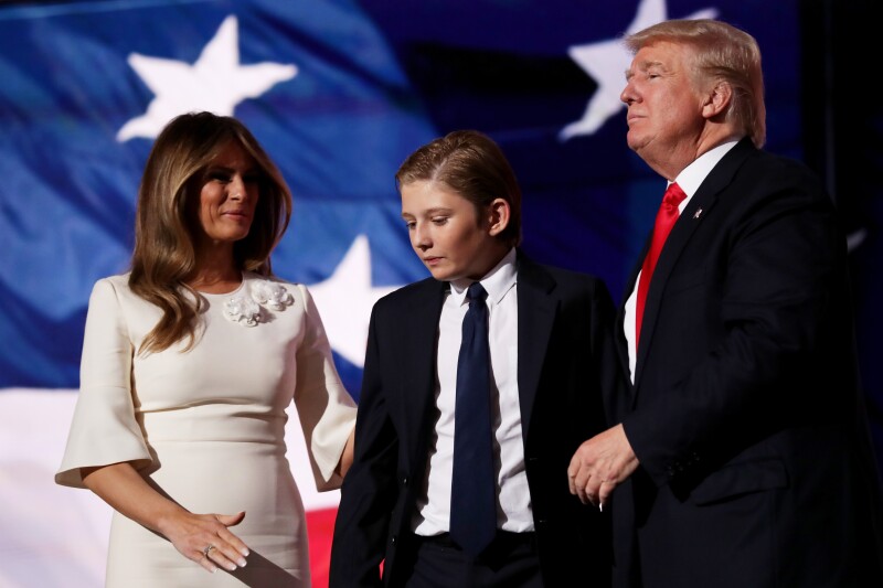 La familia Trump