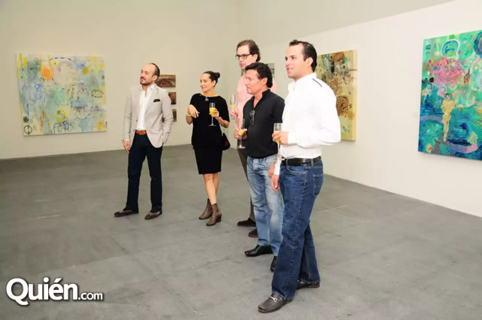 José Adrián Moreno, Rocó Sáenz, Adolfo González, Adolfo Organista y Juan Antonio Valdés