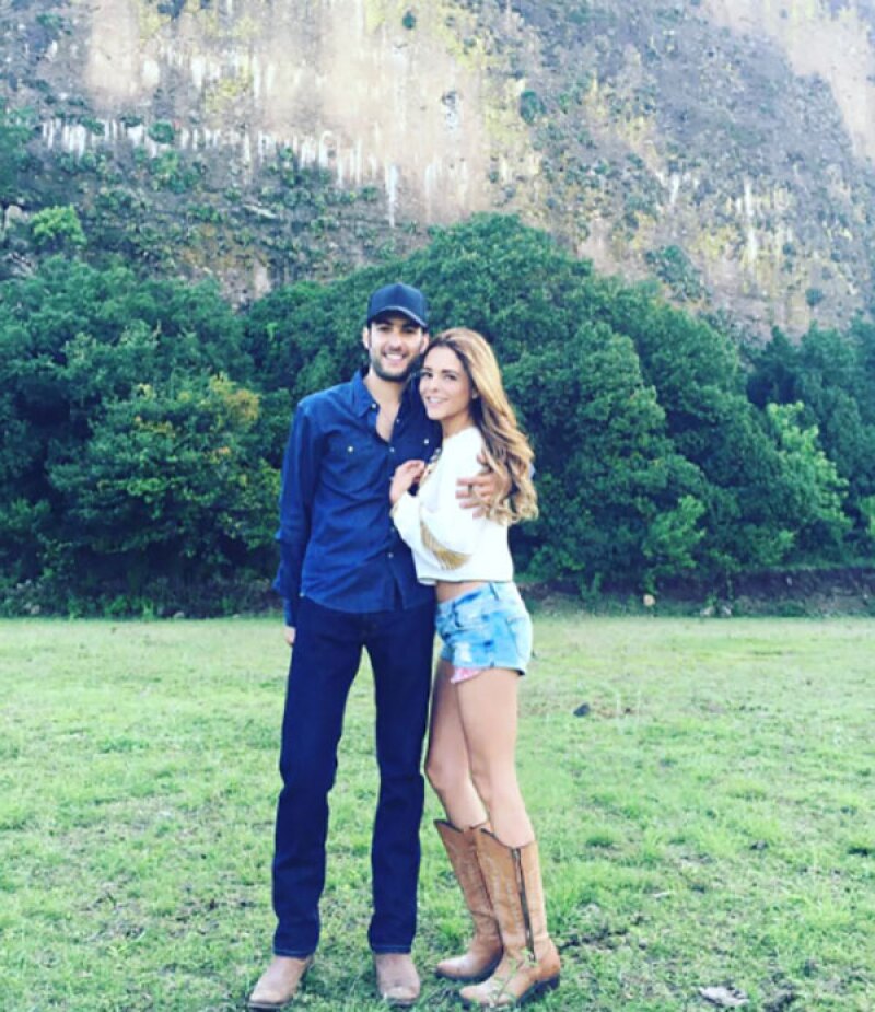 Juan Pablo publicó esta foto asegurando que extraña a Grettell.