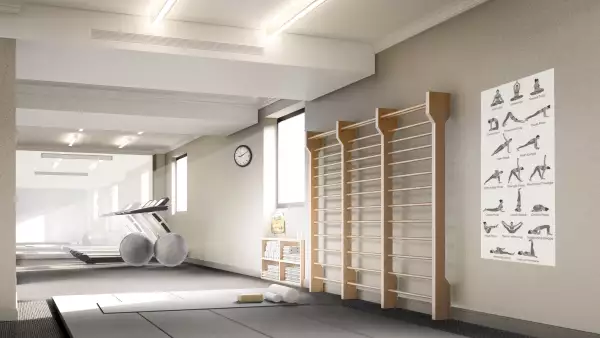 Gimnasio del Hotel Casa Lucia