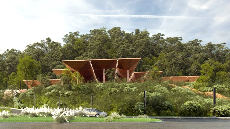 La estación de Boca del Cerro es diseñada por Cámara+Cámara Arquitectos