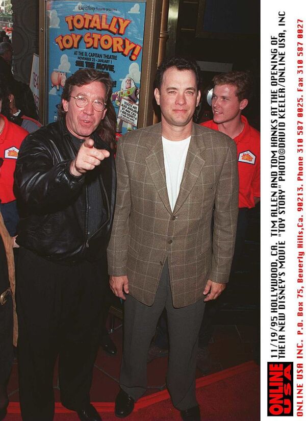 Tim Allen y Tom Hanks