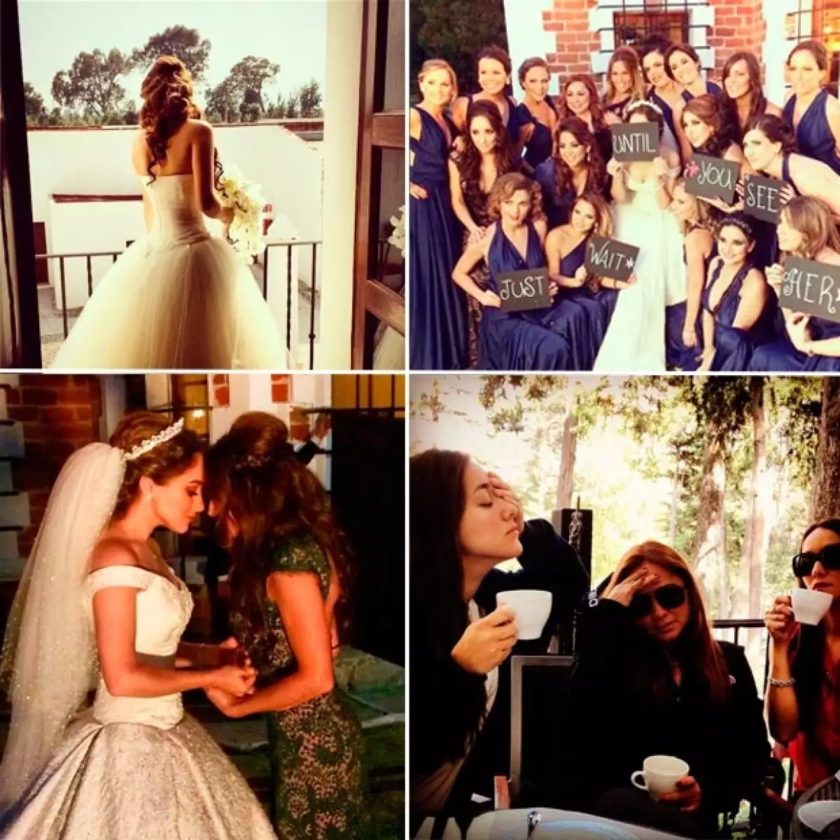 La actriz ha aprovechado las redes sociales para compartir los mejores momentos de su boda y su alegría posterior a ella.