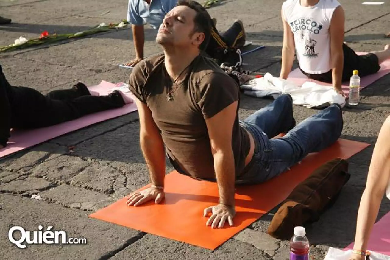 Yoga en el zocalo